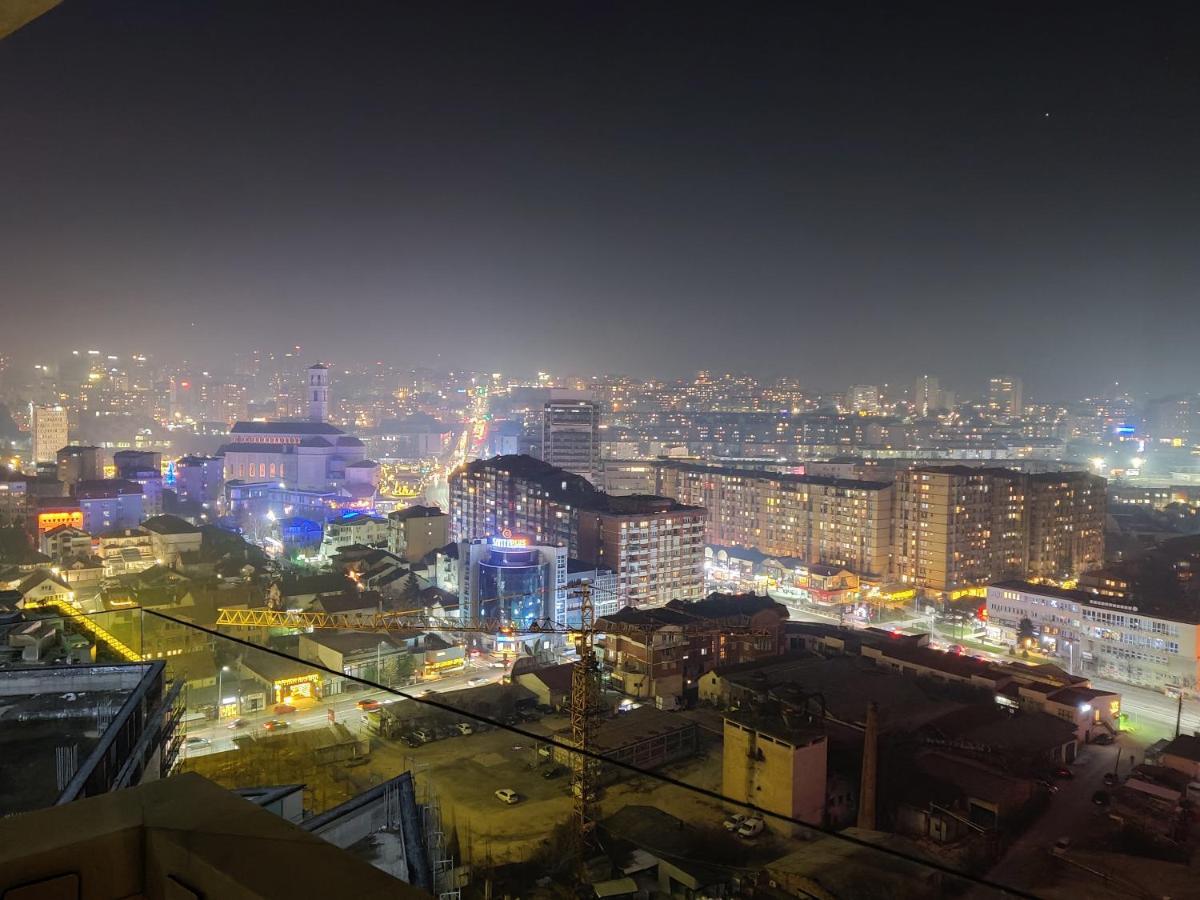 Luxury Sky View Apartment 프리슈티나 외부 사진