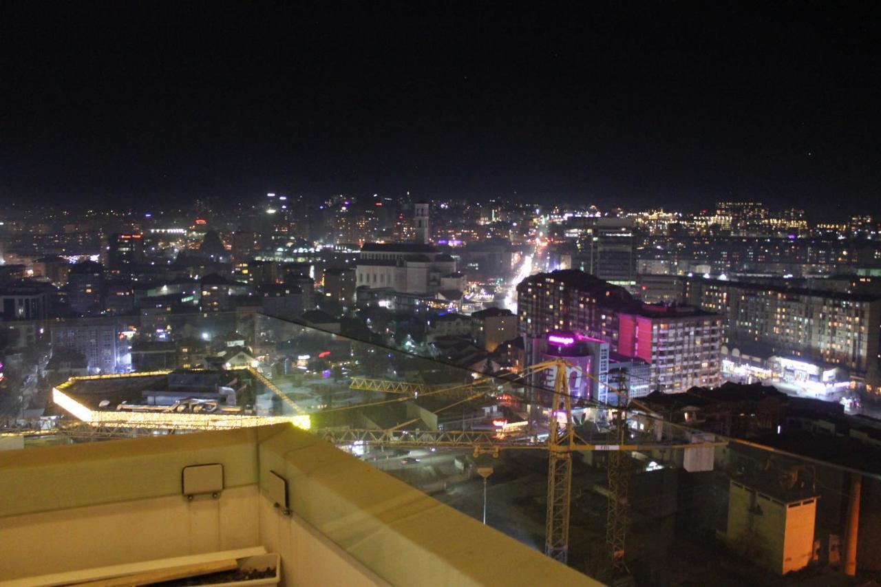 Luxury Sky View Apartment 프리슈티나 외부 사진